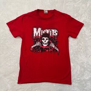 Vintage 90s Misfits T-Shirt – Delta Pro Weight – Red – Horror Punk Tee